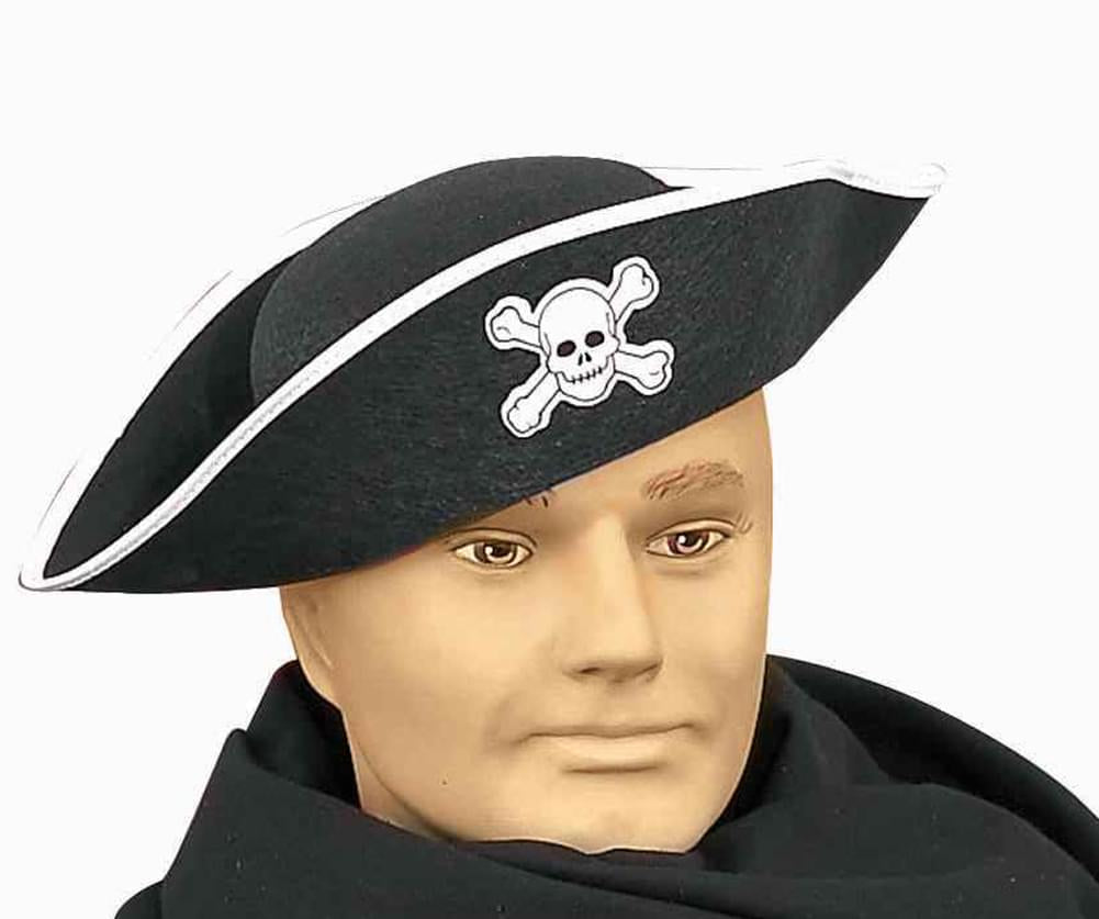 Felt Pirate Adult Hat