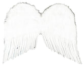 Feather Costume Wings 22" White