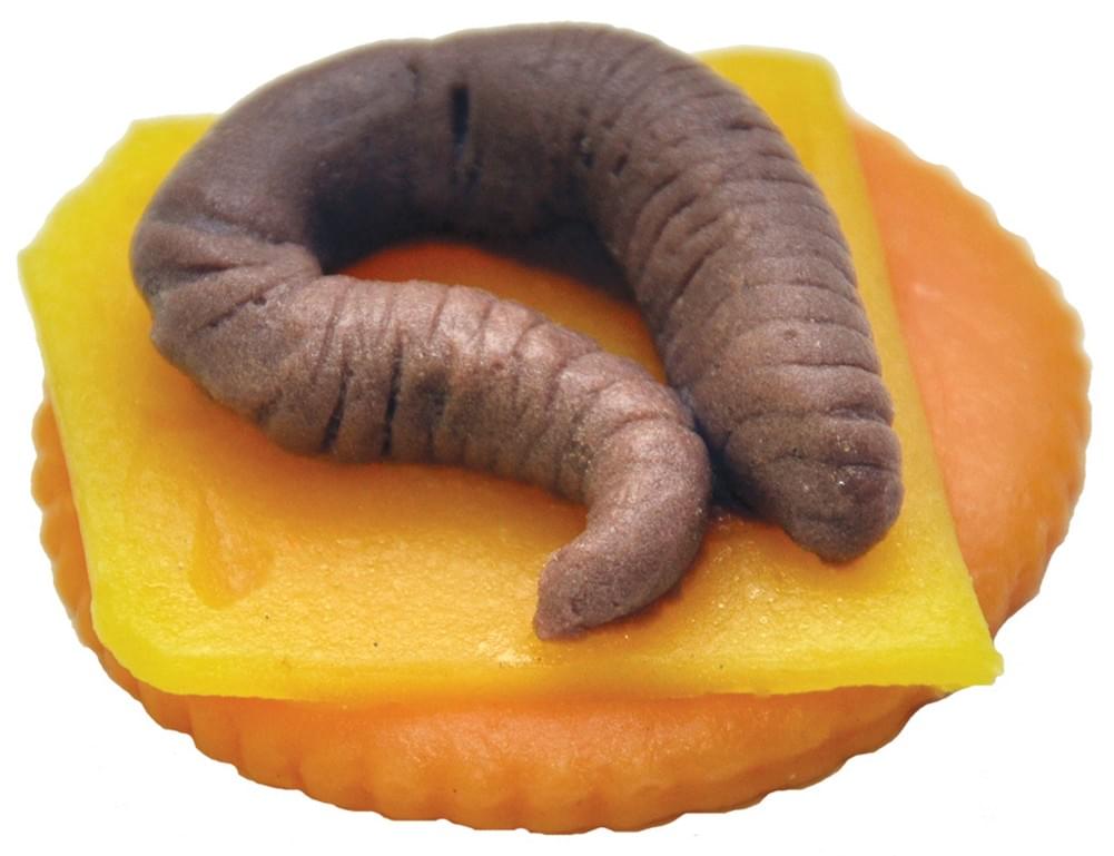 Worm Finger Food Halloween Decoration