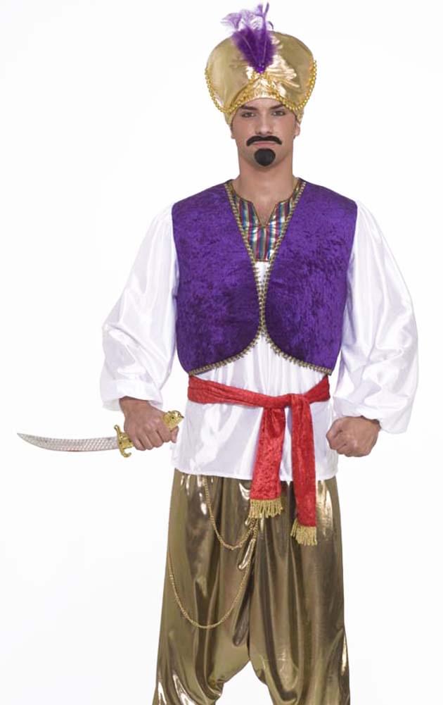 Desert Prince Costume Shirt & Vest