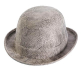 Grey Ghostly Derby Adult Costume Hat