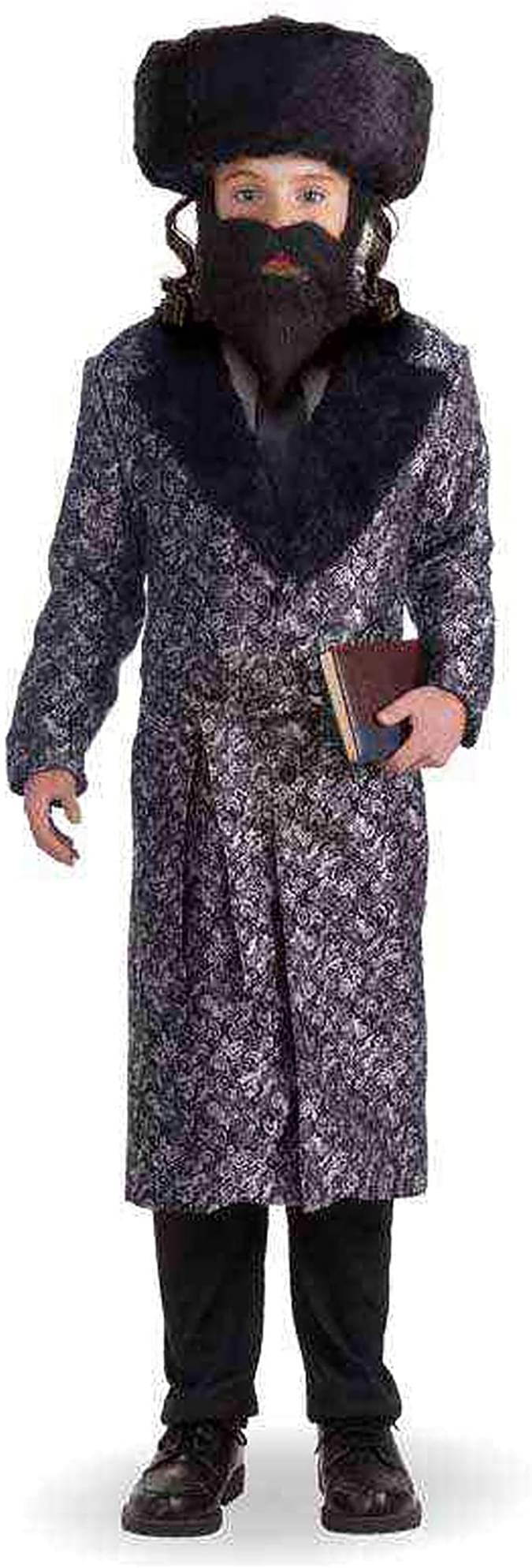 Silver Robe Child Rabbi Costume | Free Shipping