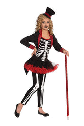 Miss Bone Jangles Skeleton Tutu Costume Child