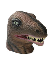 Latex Dinosaur Overhead Mask One Size