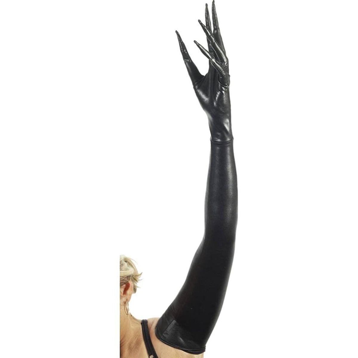 Long Pointed Fingered Gloves Adult Costume Accessory