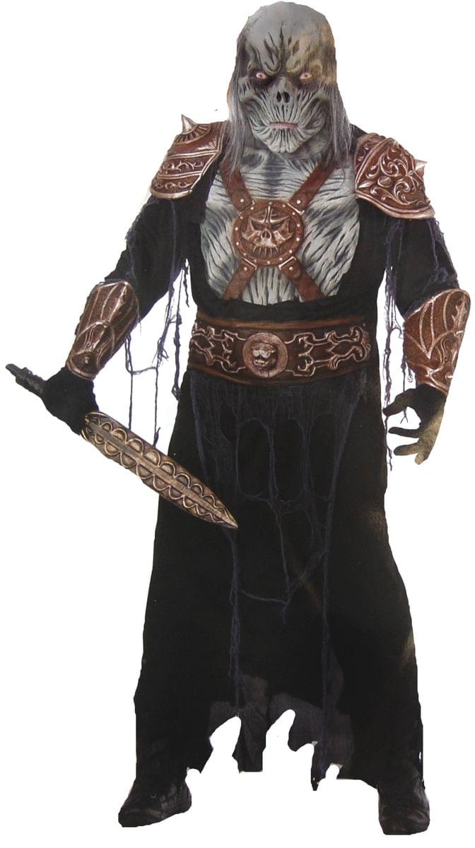 Medieval Fantasy Ghoul Warrior W/Latex Mask Adult Costume