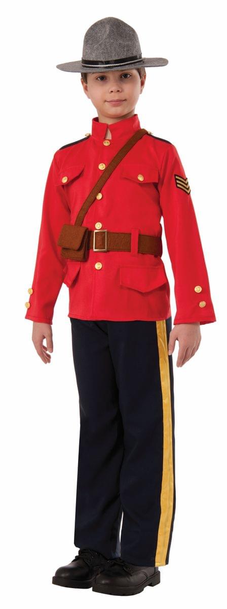 Canadian Royal Mountie Uniform Child Costume