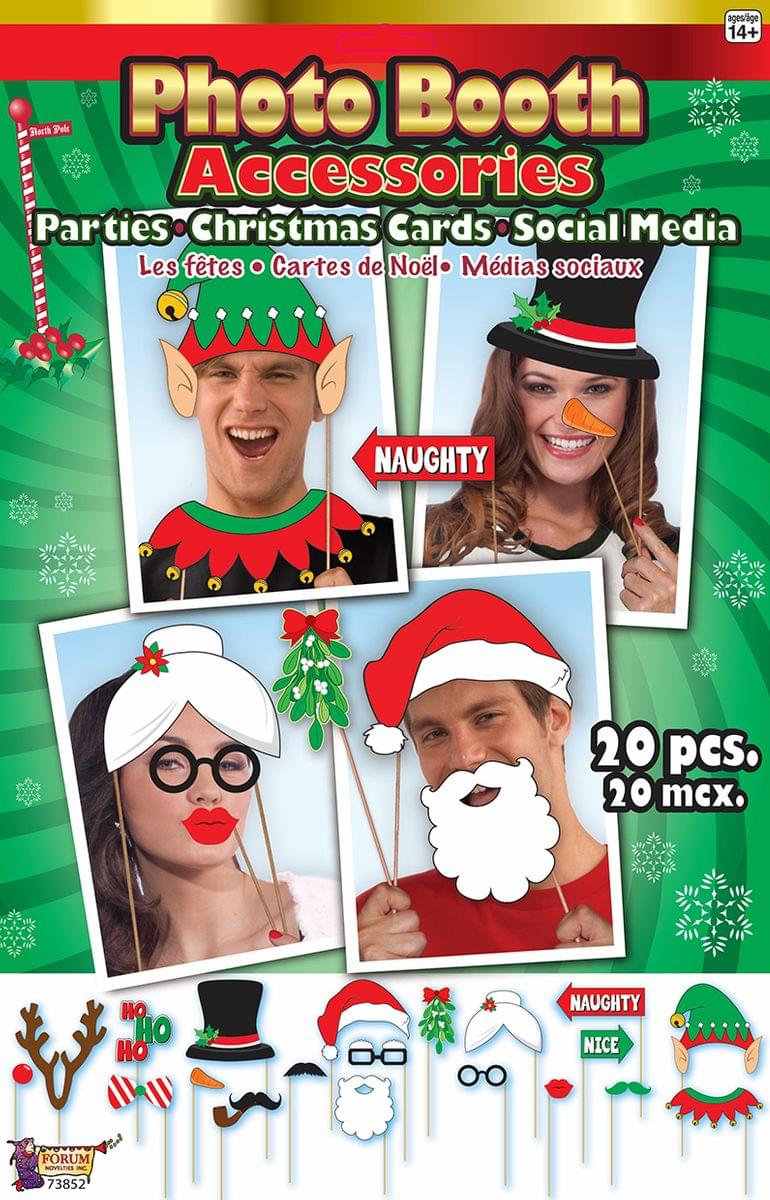 Photo Booth Christmas Card Accessories