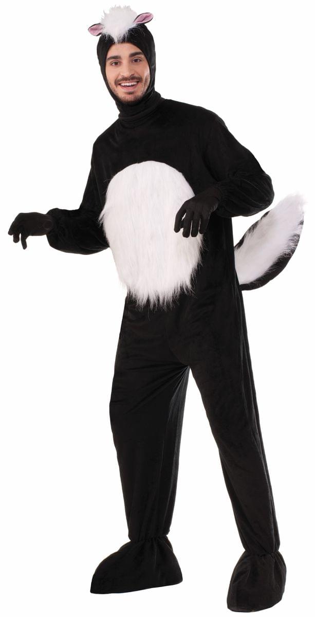 Plush Skunk Adult Costume One Size Fits Most