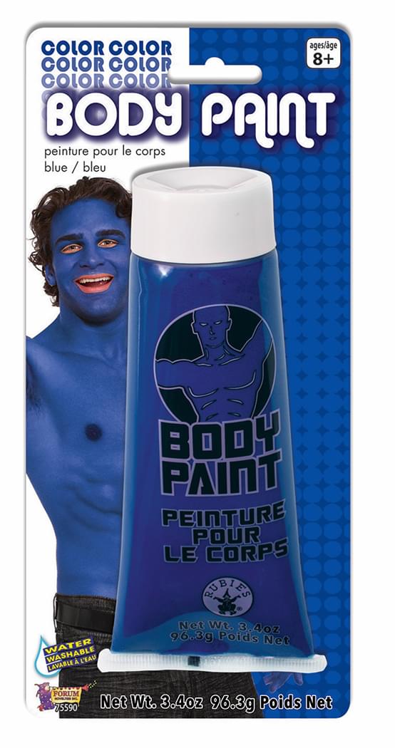 Washable Costume Body Paint 3.4oz Blue