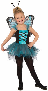 Fluttery Blue Butterfly Costume Child