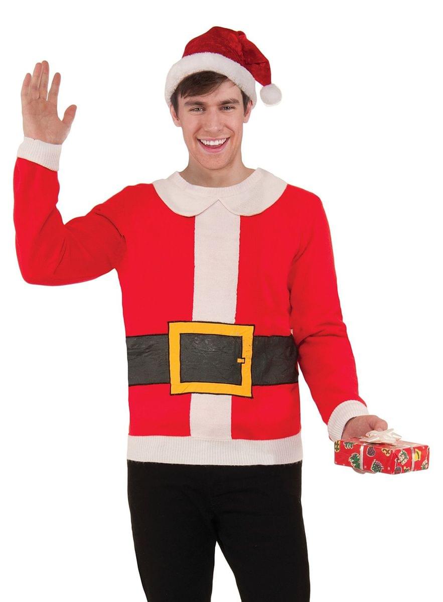 Santa Suit Men's Ugly Christmas Sweater