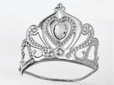 Royal Queen Costume Tiara Silver