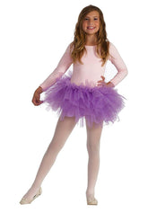 Fluffy Tutu Child Costume, Purple