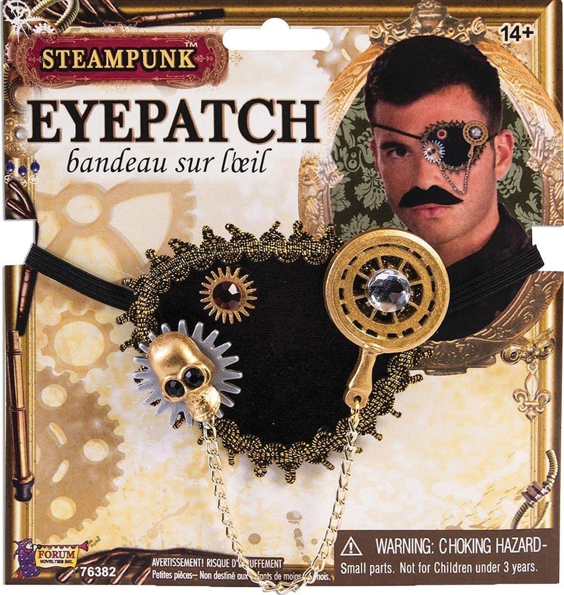 Steampunk Eyepatch Costume Accessory Adult