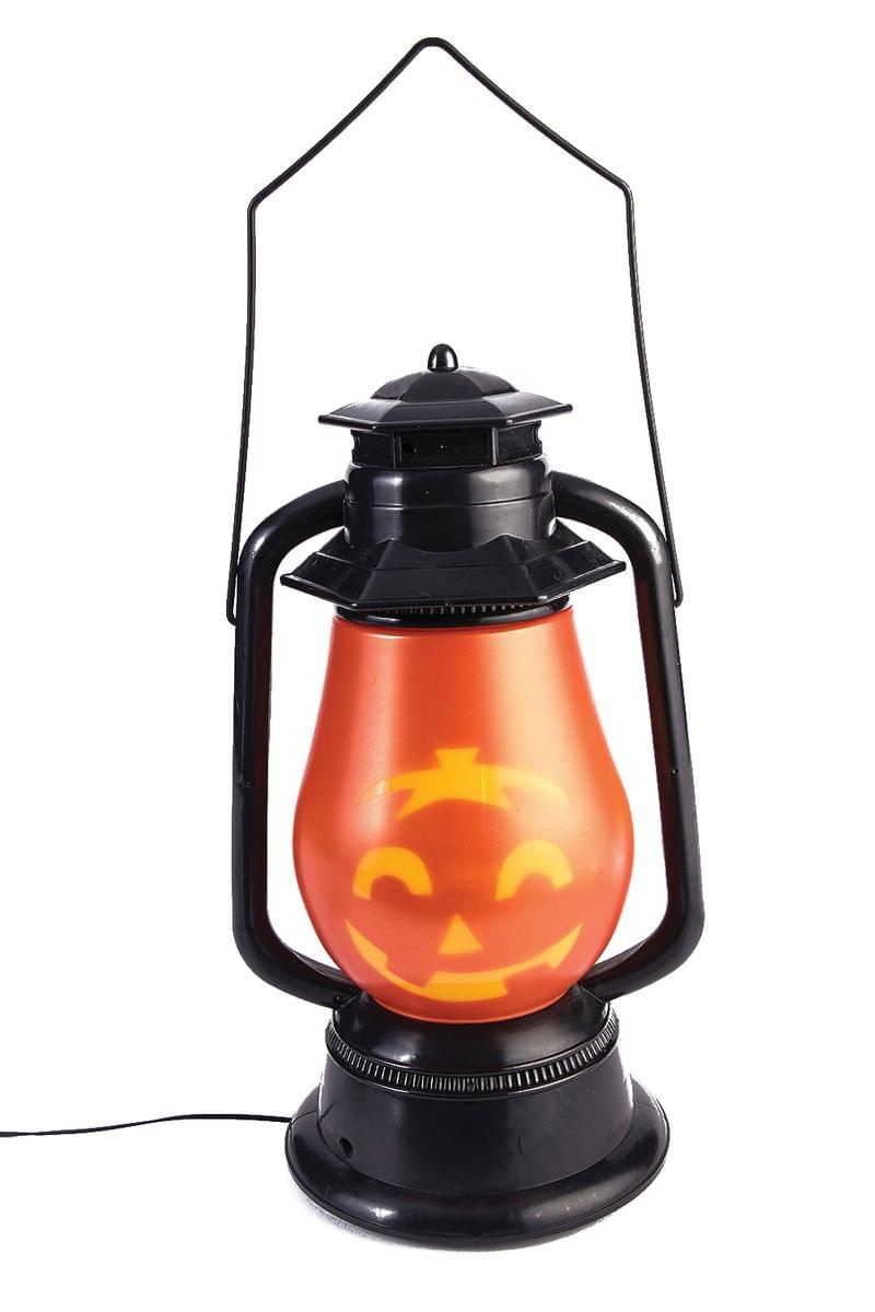 Light Up Pumpkin Face Lantern Halloween Décor