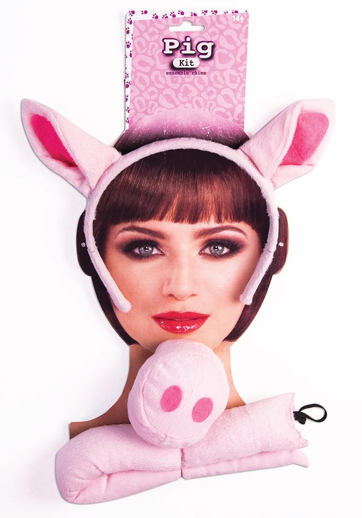Pig Instant Costume Kit Teen/Adult