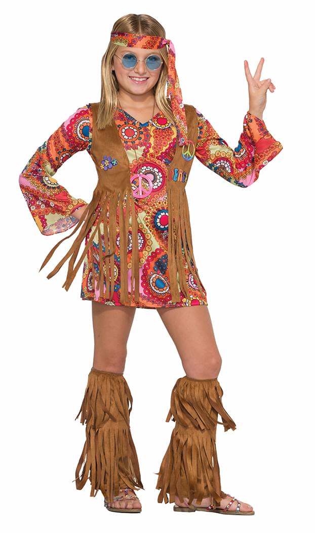 Peace Lovin' Hippie Costume Child