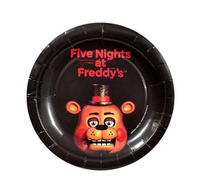 Five Nights At Freddy's Paper Cups and Plates Set