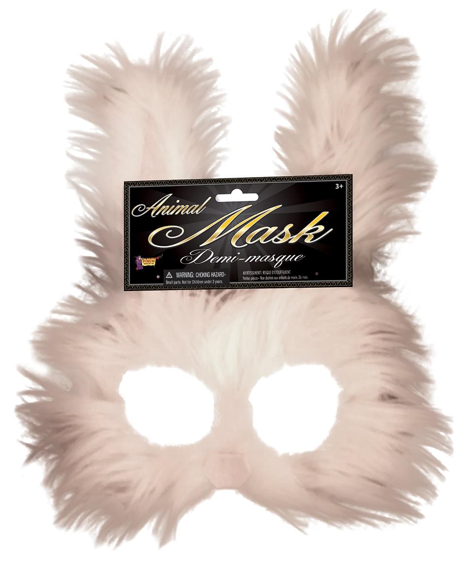 Bunny Half Mask Costume Accessory