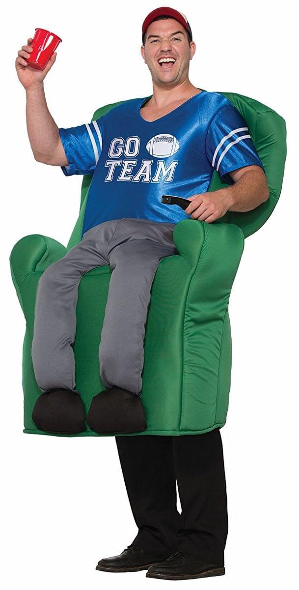 Armchair Quarterback Deluxe Adult Ride-on Costume