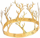Antler Gold Costume Crown
