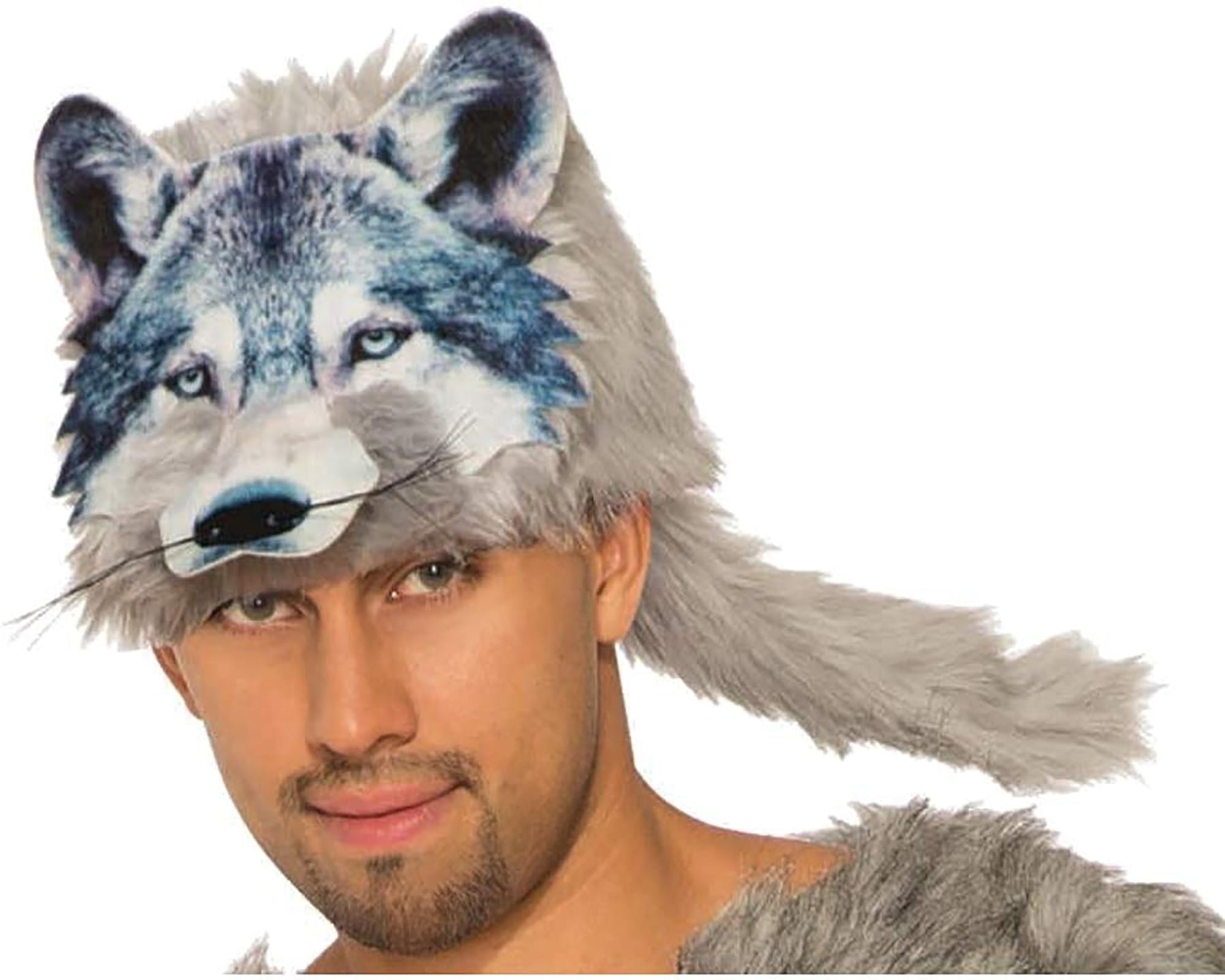 Wolf Adult Costume Hat, One Size