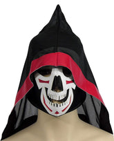 Lucha Libre Wrestling Men's Costume Mask w/ Hood - Reaper