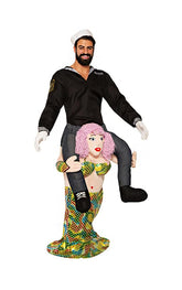 Sailor Ride On Shoulder Mermaid Adult Costume