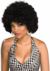 Afro Black Adult Costume Wig