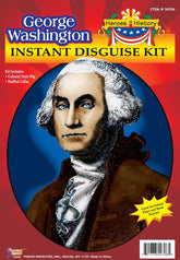 George Washington Wig & Jabot Disguise Adult Costume Kit