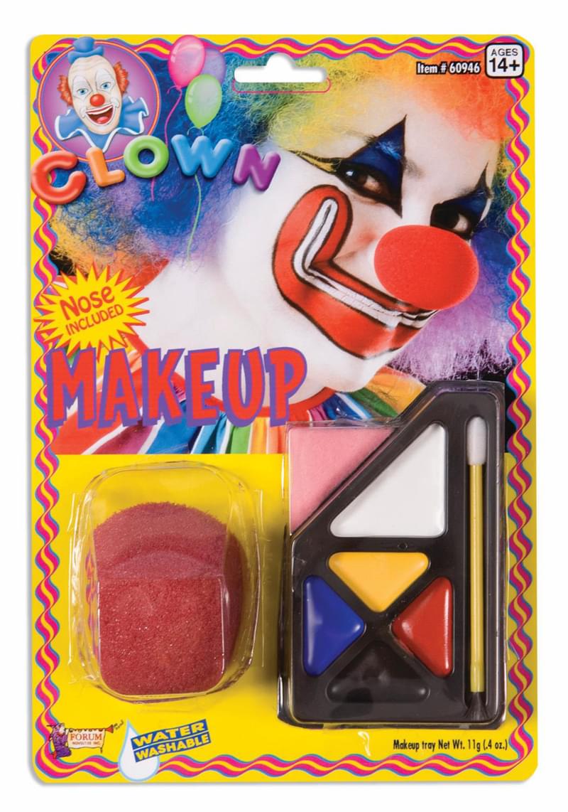 Circus Clown Make Up Costume Kit