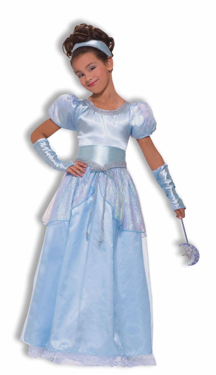 Cinderella Princess Blue Dress Costume Child