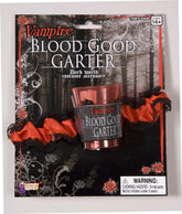 Red & Black Vampire Blood Garter Costume Accessory