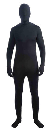 Disappearing Man Black Body Suit Adult Costume