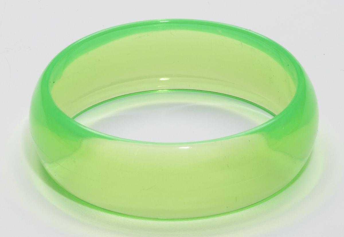 Club Candy Transparent Costume Bracelet: Green