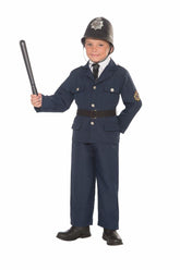 British Bobby Officer Uniform Costume Child