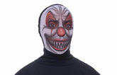 Disappearing Man Hooded Mask Adult: Scary Clown