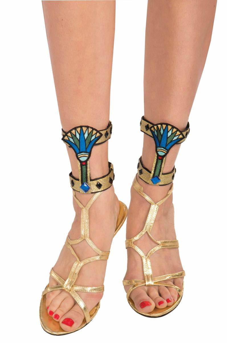Deluxe Pair Egyptian Female Costume Ankle Bands Adult