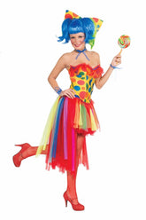 Polkadot Costume Clown Tutu Adult