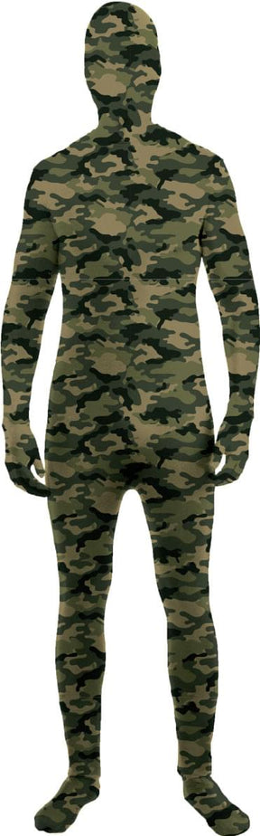 Disappearing Man Invisible Costume Jumpsuit Child: Camo