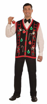 Decorating Elves Ugly Christmas Vest Adult