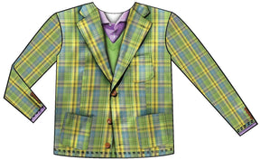 Faux Plaid Suit Costume T-Shirt Child