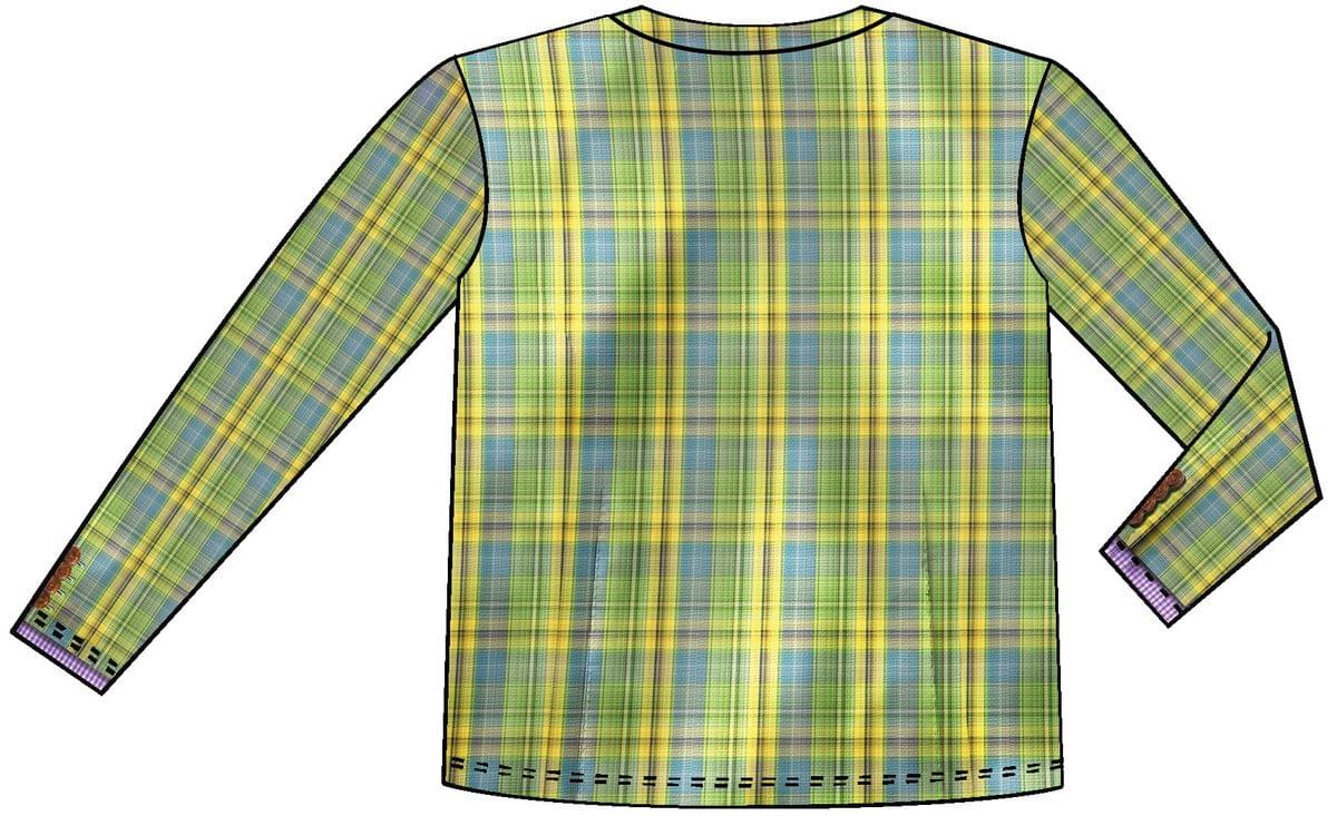 Faux Plaid Suit Costume T-Shirt Child
