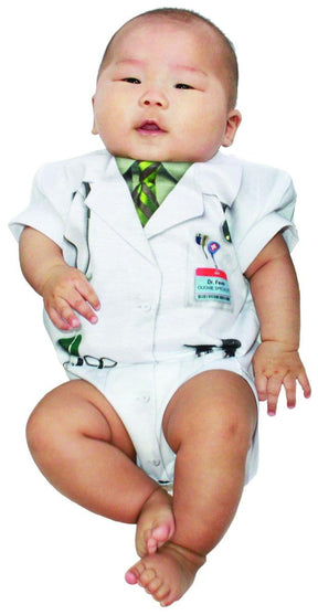 Faux Dr. Fever Ouchie Specialist Costume Romper Infant