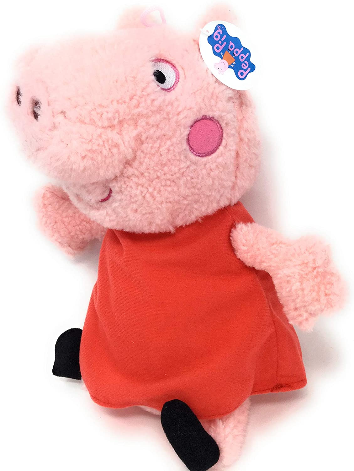 Peppa Pig In Red Dress 13.5 Inch Character Plush