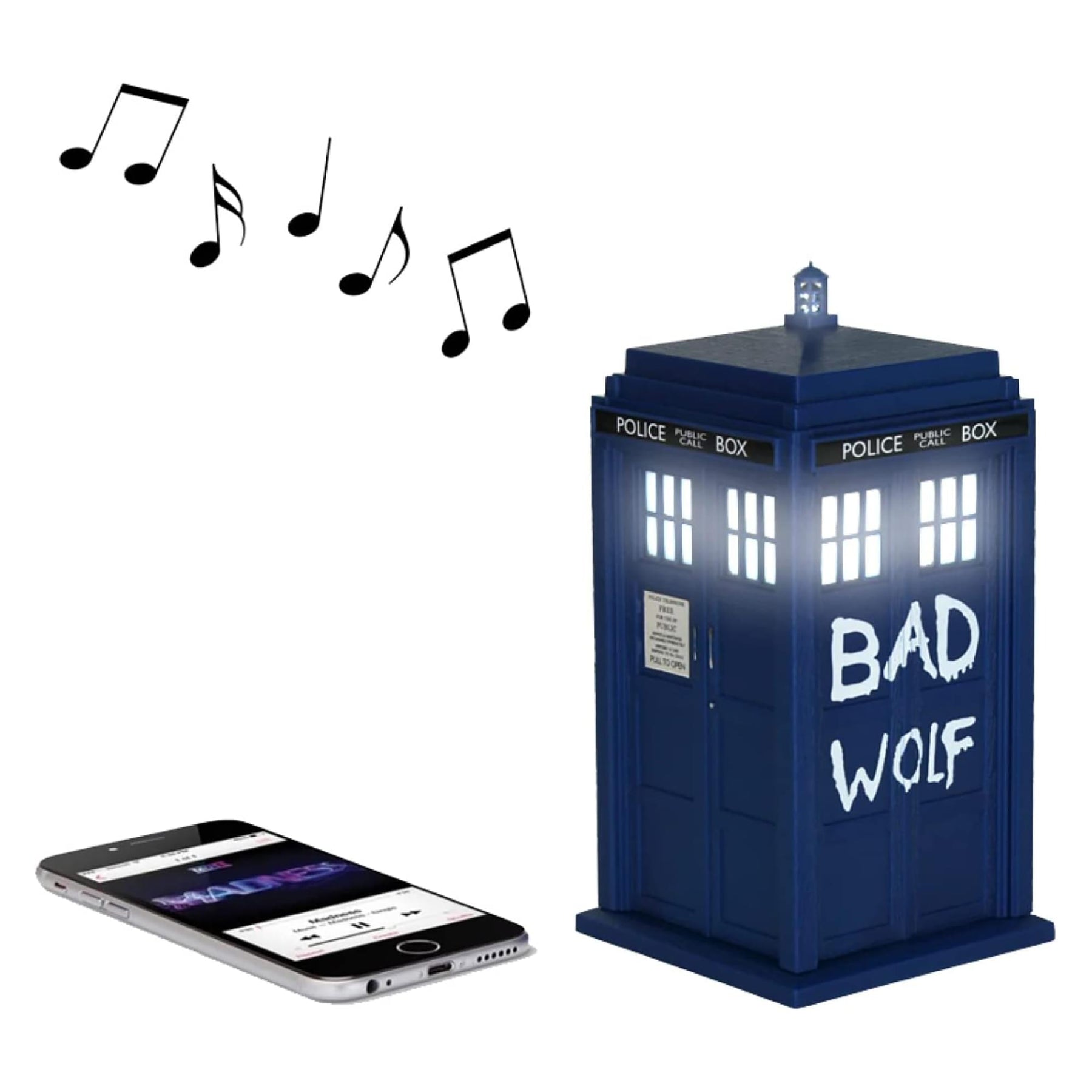 Doctor Who Bad Wolf TARDIS Wireless Bluetooth Speaker