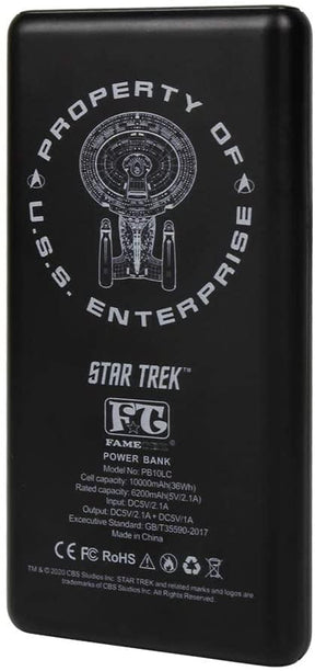 Star Trek LCARS 10,000mAh Power Bank with Dual 2.4A USB Charging Ports