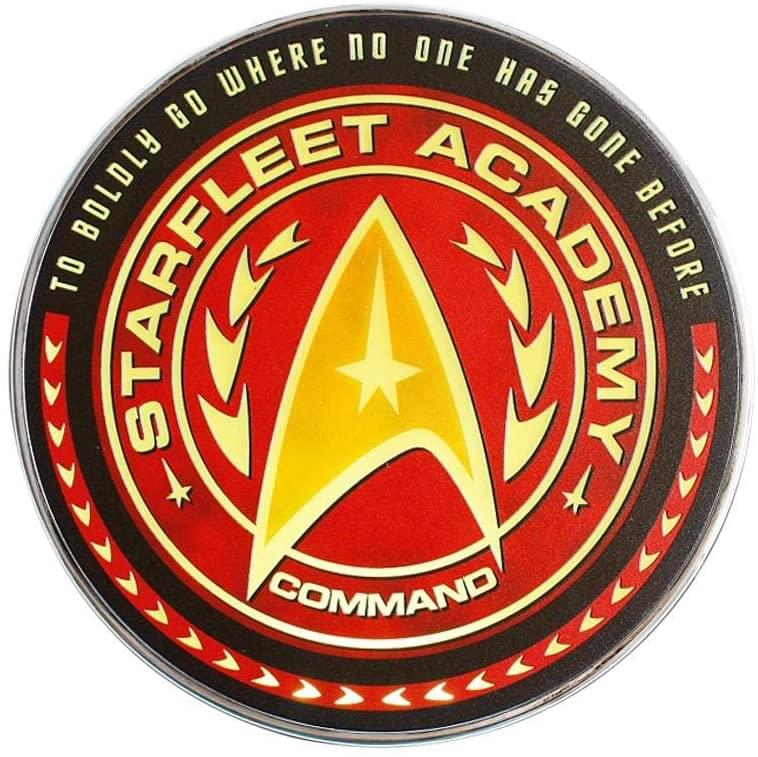 Star Trek Academy Command Qi Wireless Charger with 8000mA Backup Battery