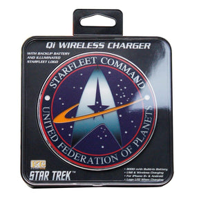 Star Trek Starfleet Command Qi Wireless Charger